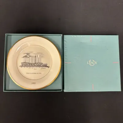 Vintage Lenox The Flanders Hotel Collector’s Plate
