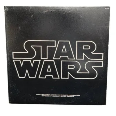 Vintage 1977 Star Wars Original Soundtrack Double Vinyl LP Album 1 Of 2