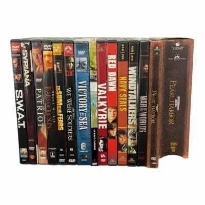 War Drama DVD Mystery Lot