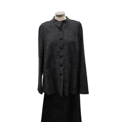Eileen Fisher Long Blazer And Skirt