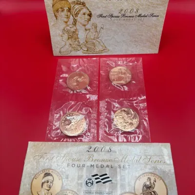 United States 2008 First Spouse Bronze Medal Series