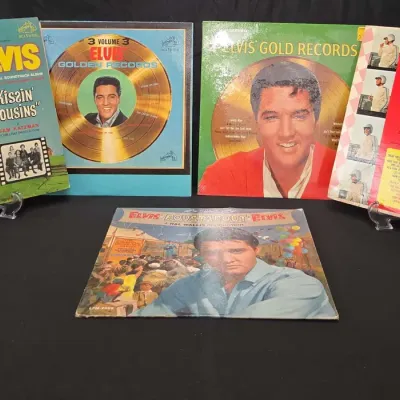 5 Elvis Presley Vinyl Albums 2 Of 5