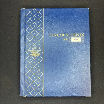 Large Whitman Lincoln Cent Collection Book - Almost Full
