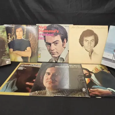 Vintage Vinyls Art Garfunkel, Kris Kristofferson, Neil Diamond And More