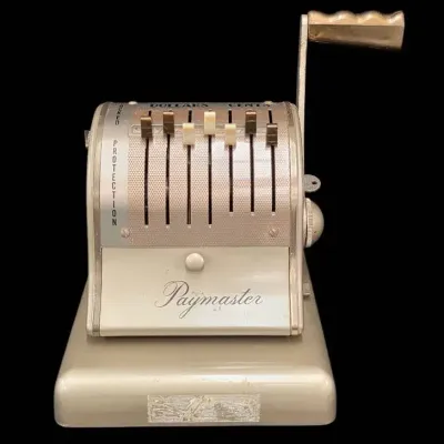 Vintage Paymaster Check Writer
