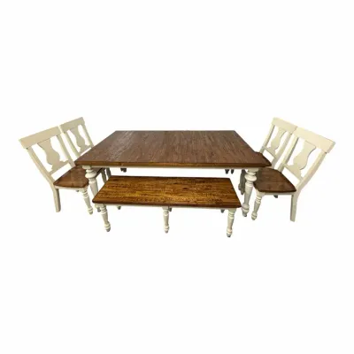 Rustic Farmhouse-style Dining Set