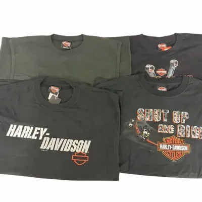 Collection Of 4 Harley Davidson T-shirts