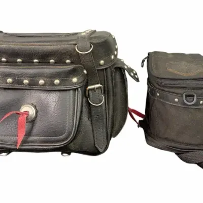Vintage Harley Davidson Tool & Bar Bag