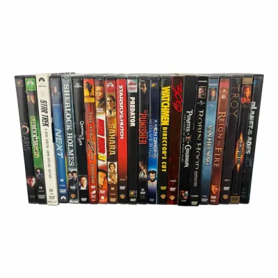 Action & Adventure DVD Mystery Lot