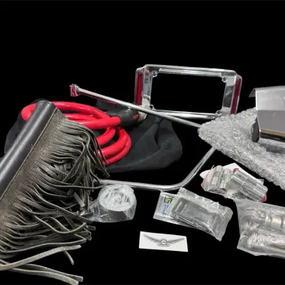Motorcycle Accessories And Parts Mystery Lot