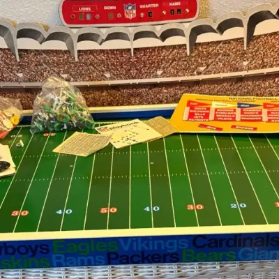 National conference electronic football new in box 70s nfl game