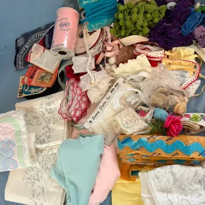 Craft supplies and sewing notions