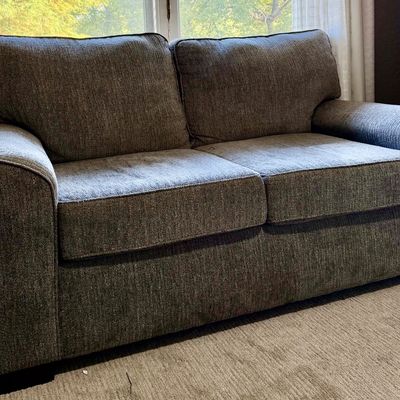 Super comfy 2 seat sofa.