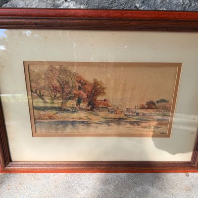 Sale Photo Thumbnail #4: Quaint watercolor