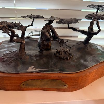 Sale Photo Thumbnail #7: John Kuchera sculpture.
