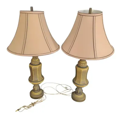 CK157 Vintage Neo-Classical Style Table Lamps