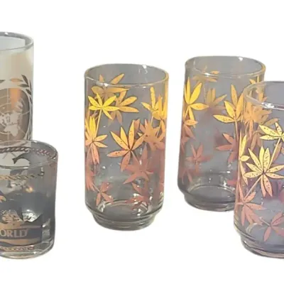 CK244 Assorted Vintage Glassware 