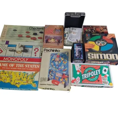CK165 Misc Vintage Board Games #2