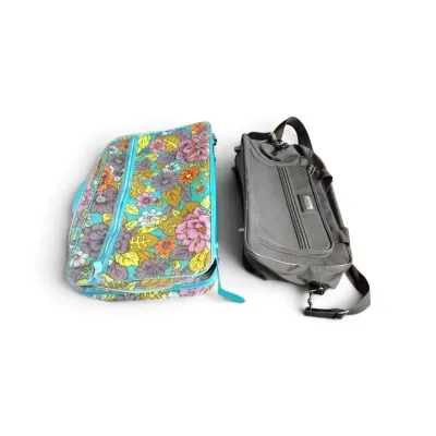 CK120 Two Vintage Suitcases