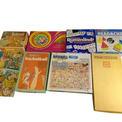 CK164 Misc Vintage Board Games #1