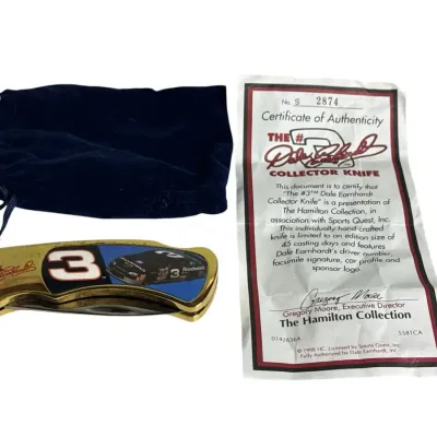 CK318 Dale Earnhardt Collector Knife 