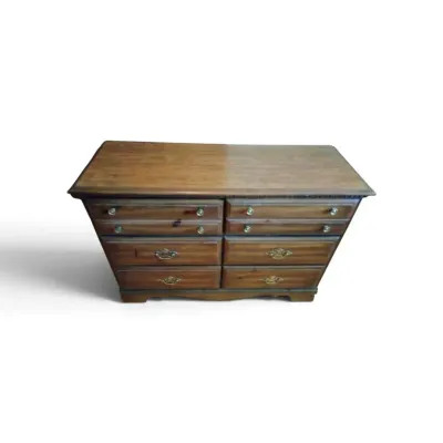 CK118 Brown Wooden 6-drawer Dresser