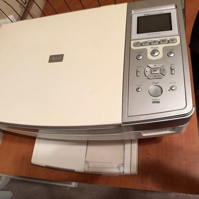 Sale Photo Thumbnail #46: Kodak EasyShare 5300 All-in-One printer featuring scan, photo, and copy functions with an integrated display screen.