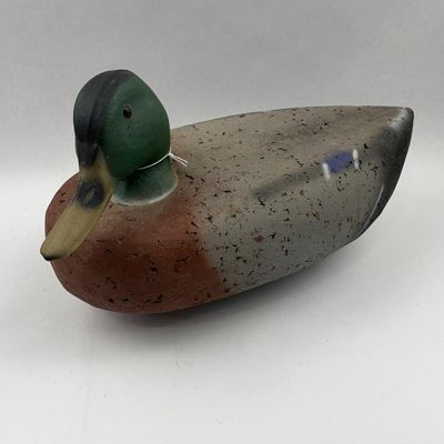 Sale Photo Thumbnail #221: American Mallard Drake Cork Decoy