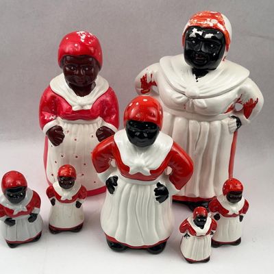 Sale Photo Thumbnail #277: Black Americana Ceramic Kitchenware