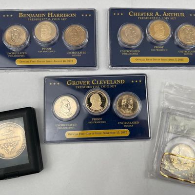 Sale Photo Thumbnail #377: Presidential Dollars & Kennedy Half