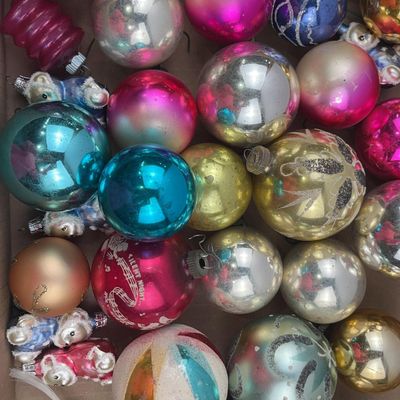 Sale Photo Thumbnail #231: Blown Glass Christmas Ornaments