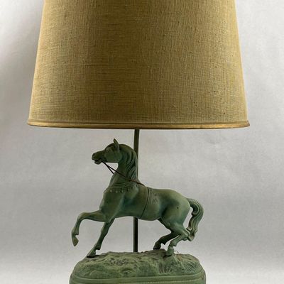 Sale Photo Thumbnail #321: Pinckney Studio Carousel Horse Lamp