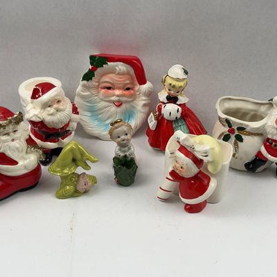 Sale Photo Thumbnail #467: Set Japanese Holiday Ceramic Items