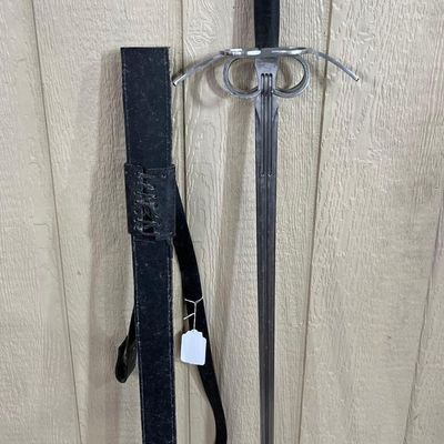 Sale Photo Thumbnail #364: Renaissance Style Sidesword with Scabbard
