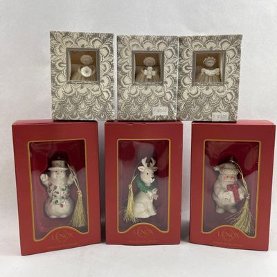 Sale Photo Thumbnail #516: Lenox & M. Furlong Porc. Ornaments