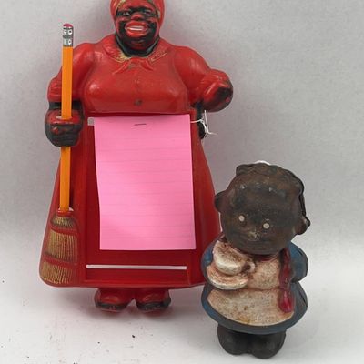Sale Photo Thumbnail #383: Black Americana Plastic & Iron Set