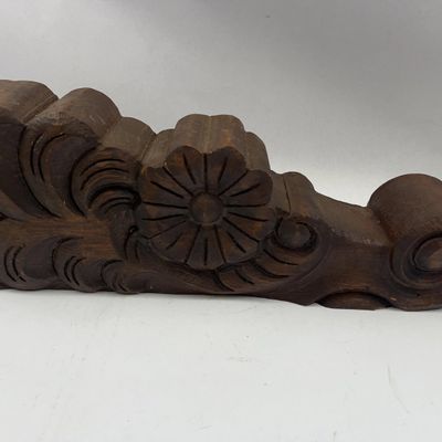 Sale Photo Thumbnail #326: Victorian Carved Wood Corbel