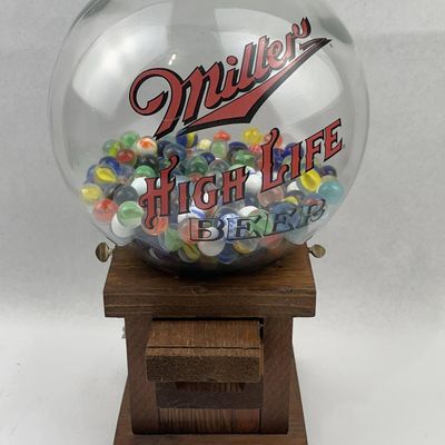 Sale Photo Thumbnail #69: Miller High Life Marble/Snack Dispenser