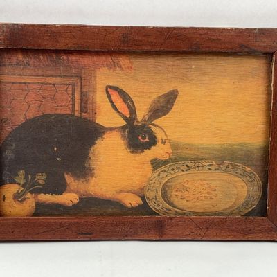 Sale Photo Thumbnail #212: Mid Gordon Rabbit Print on Wood