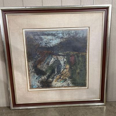 Sale Photo Thumbnail #519: Tom Fricano Umber No. 1 Intaglio