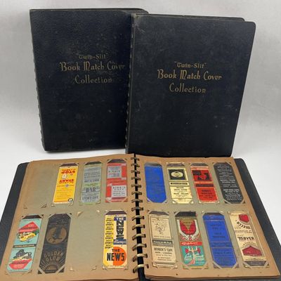 Sale Photo Thumbnail #9: 2 Matchbook Albums & Ephemera
