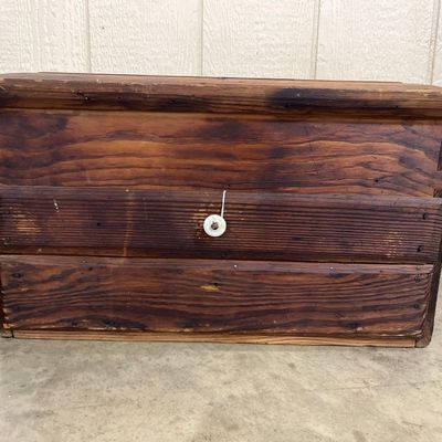 Sale Photo Thumbnail #317: Pine Chest with Divided Drawer