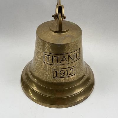 Sale Photo Thumbnail #248: Titanic 1912 Commemorative Brass Bell