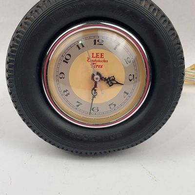 Sale Photo Thumbnail #4: Lee Tires Rubber Tire Desk Clock