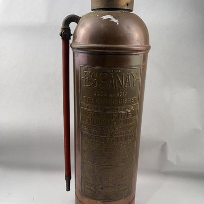 Sale Photo Thumbnail #486: Essanay Copper & Brass Extinguisher