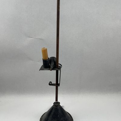 Sale Photo Thumbnail #192: Iron Candle Stand with Snuffer