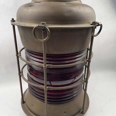 Sale Photo Thumbnail #2: Durkee Marine Brass & Copper Lantern