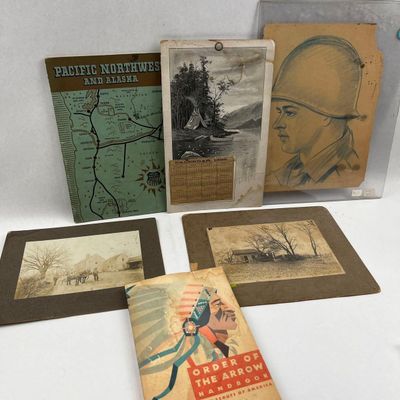 Sale Photo Thumbnail #487: Ephemera, Photos & Art Collection