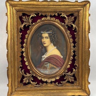 Sale Photo Thumbnail #300: John, Amalie von Schintling Miniature