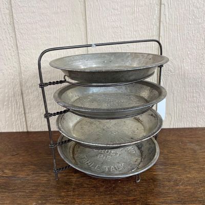 Sale Photo Thumbnail #17: Table Talk Tins & Rack Set